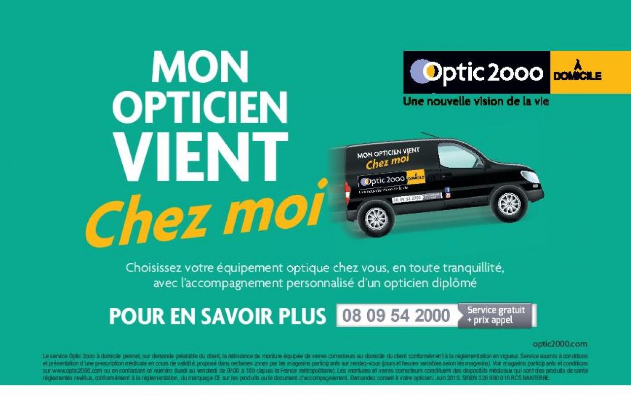 OPTIC  2000 - Votre opticien à domicile