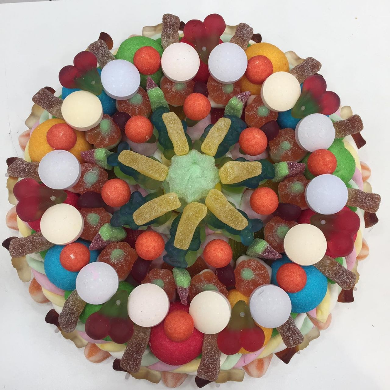 SUCX - Gâteau et manège en bonbons